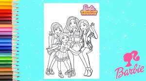 Pearlman as the show's opening night from family festivities to holiday celebrations, barbie's adventures continue with new and exciting challenges at the dreamhouse and beyond. Coloring Barbie Skipper Chelsea Stacie Barbie Dream House Adventure Coloring Pages Youtube