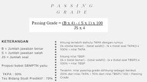 Check spelling or type a new query. Cara Menghitung Passing Grade Snmptn 2016 Belajar