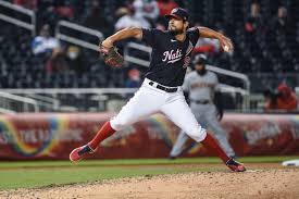 Brad hand signed a 1 year / $10,500,000 contract with the washington nationals, including $10,500,000 guaranteed, and an annual average salary of $10,500,000. File Brad Hand 51122428636 Jpg Wikipedia
