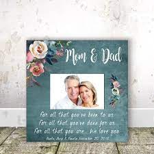 Parents Anniversary Gift Parents 40th Wedding Anniversary Gift Etsy Anniversary Frame 50 Wedding Anniversary Gifts 40th Wedding Anniversary