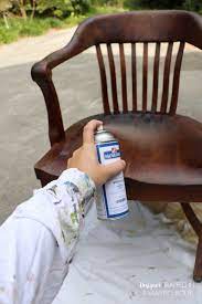 To refinish wood chairs easy. How To Refinish Wood Chairs The Easy Way Designertrapped Com Wood Chair Diy Wood Chair Makeover Painting Wood Furniture