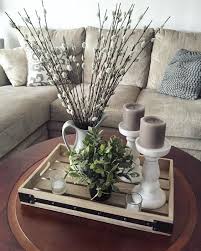 This table serves as storage for floor cushions which if you've got an upholstered coffee table, like an ottoman, try using a runner to play with patterns. 67 Rustic Tray Ideas To Style Your Coffee Table Page 67 Of 67 Kornelia Beauty