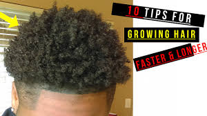 The surprising fact is that black hair grows at the same pace as any other hair type. How To Grow Your Hair Faster And Longer Youtube