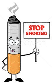 Cigarette mascot designed to attract children. Cigarette Cartoon Mascot Character Holding A Sign With Text Stop Smoking Vector Illustration C Hittoon 7607684 Stockfresh