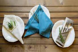 This one works well with pretty color napkins and can color coordinated to suit the occasion. 3 Simple Ways To Fold A Napkin Hgtv