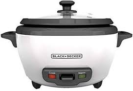 Black And Decker 6 Cup Rice Cooker Directions Amazon Com Black Decker Rc506 6 Cup Cooked 3 Cup Uncooked Rice Cooker And Food Steamer White Kitchen Best Electric Pressure Cooker Steamer Recipes Cooker