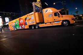 2018 monster energy nascar cup driver chase standings: Las Vegas Adds Downtown Area To Nascar Hauler Parade Big West Racing