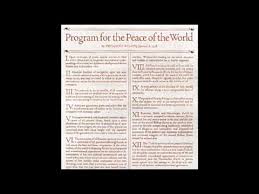 The paris peace conference convened in january 1919 at versailles just outside paris. Woodrow Wilson Announces The Fourteen Points Youtube
