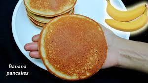Banana Pancakes Recipe Fluffy Banana Egg Pancakes Youtube Banana Egg Pancakes Banana Pancakes Fluffy Pancake Recipe
