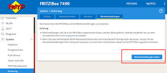 Die avm fritz!box 7590 operiert dann als so genannter mesh master und bindet die angeschlossenen repeater in das wlan ein. Fritzbox Auf Werkseinstellungen Zurucksetzen Reset So Geht S