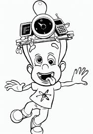 No big surprise if your children likewise love to color jimmy neutron coloring pages. Jimmy Neutron Coloring Pages Coloring Home