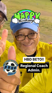 We would like to wish our Regional Coach Admin. a very happy birthday!!