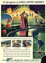 1940 Panagra Route South America Travel Vintage Airline Posters Travel And Tourism