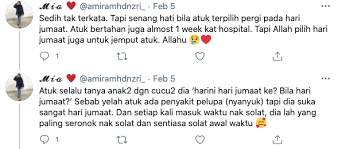Tayang seminggu sekali, setiap hari kamis alias malam jumat. Hari Ini Hari Jumaat Ke Bila Hari Jumaat Gadis Sebak Datuk Meninggal Akibat Covid 19