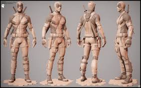 Download deadpool 3d model for 3ds max, maya, cinema 4d, lightwave, softimage, blender and other deadpool. Deadpool 3d Model By Alessandro Baldasseroni Computer Graphics Daily News