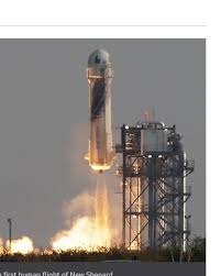 Jeff bezos, the richest man on the planet, has described his brief trip to space as the first step of something big after blasting off aboard a blue origin rocket on its first human flight. W9wmlemt7ibd9m
