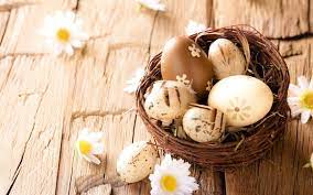 Easter Eggs Daisies Flowers Hd Wallpaper Freehdwall Com Free Hd Wallpapers For Your Desktop Easter Photography Easter Photos Easter Sunday