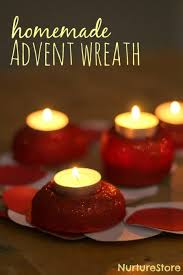 An Easy To Make Homemade Advent Wreath Nurturestore