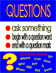 Statement And Question Anchor Charts
