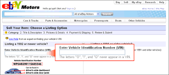 Ebay Motors - How To Sell A Vehicle