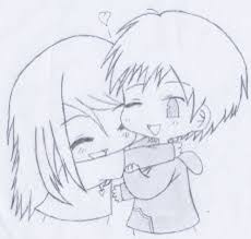 Best friends ảnh hoạt hinh chibi anime tinh bạn. 40 Romantic Couple Hugging Drawings And Sketches Buzz16 Relationship Drawings Cute Drawings Drawings