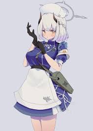 akinoji (akiponpon27), blue archive, sena (blue archive), 1girl, black  gloves - Anime R34