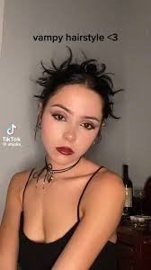 “vampy updo tutorial”