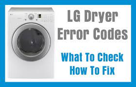 We tried everything prior to disassembly and walked thru the wiring with multimeter. Lg Dryer Error Fault Codes What To Check How To Fix