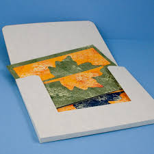 Make sure to lay the wrapping paper down carefully onto the sprayed cardstock, then flatten down with your finger or a bone folder so that you do not get creases or air bubbles in the wrapping paper. Make A Greeting Card Case Stationery Crafts Aunt Annie S Crafts