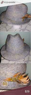 Vintage Pendleton Fedora Hat Sz 7 1 4 100 Wool Pendleton Gentleman Hat Wool