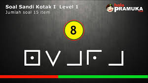 Contoh soal sandi pramuka penggalang kumpulan koleksi pilihan. Latihan Soal Sandi Kotak I Level 1 Youtube