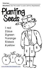 Since they are relatively supplementary to this world, and are exceedingly interested and perceptive, they find each additional hue and shade to be exquisite and exceptional, unlike us, who have researcher to take every the colors in the world. Color By Number Johnny Appleseed Apple Preschool Johnny Appleseed Activities Preschool Apple Theme