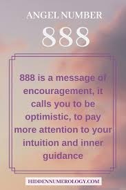 Angel Number 888 In 2020 Angel Number 888 Angel Number Meanings Message Of Encouragement