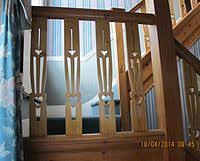 We have wood handrails and stair fittings, newel posts, wood balusters, wrought iron balusters and a beautiful line of stainless steel contemporary stair parts, all at a great price. Baluster Wikipedia
