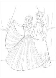 Elsa and anna are such favorites disney princesses for little girls all over the world. Frozen Elsa Anna Ausmalbilder Malvorlagen 100 Kostenlos
