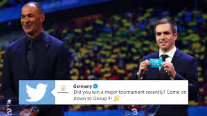 Authors k m butler 1 , c j baker. Soccer Fans Are Losing It Over This Ridiculous Group Of Death Euro Cup Draw Article Bardown