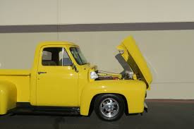 Image result for Chrome Yellow 1955 Truck