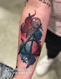 We are happy to answer any questions you. Chrometoaster Color Harry Potter Watercolor Color Tattoo Black Work