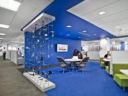 Verizon S New Jersey Offices Office Snapshots Office Interior Design Commercial Interior Design Office Space Design