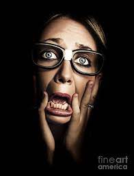 Betrayal Wall Art Photograph Dark Face Of Business Woman Under Stress And Fear By Jorgo Photography Wa Scared Face Drawing Scared Face Person Photography