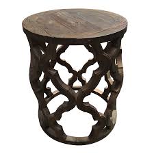 Living & co alyssa side table white. Fir Moroccan Style Side Table Furniture Bedroom Interior Warehouse Side Table Wood Brown