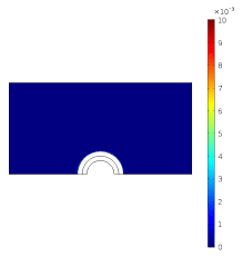 Drug release from a two-layer stent coating considering the viscoelastic  property of the arterial wall: A mathematical and numer