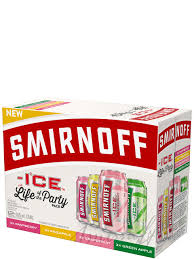 Yep, you read that right, we used smirnoff ice, the original lemon lime flavor in these wings, twice! Smirnoff Ice Flavors Party Pack 12 Pack Cans 1 Newfoundland Labrador Liquor Corporation