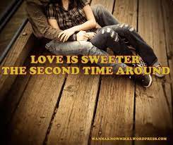Wedding vows for a second marriage symbolize hope and your belief in the institution of marriage despite a failed relationship. Love Is Sweeter The Second Time Around Shescomingyourway
