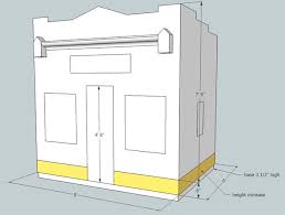 Get a feel for how big a playhouse should be and how big you want yours to be. Neighborhood Market Options Lilliput Customize Your Playhouse
