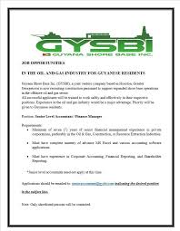 That includes payouts, costs, income, investments, financial reports, acquisitions and more. Exxonmobil Guyana Guyana Shore Base Inc Winning Bidder Of Exxonmobil S Liza Phase 1 Development Shore Base Advertises An Employment Opportunity For A Senior Level Accountant Finance Manager See Details Below Exxonmobilguyana