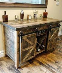 Wine Storage Dry Bar Buffet Table Serving Table Free Ship Winebar Muebles Madera Rustica Muebles Muebles De Cocina Rusticos