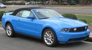 2010 ford mustang gt premium convertible rwddescription: Datei 2010 Ford Mustang Gt Convertible 1 09 07 2009 Jpg Wikipedia