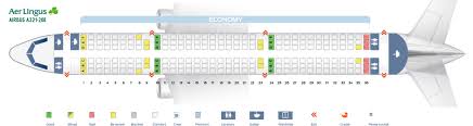 Seat Map Airbus A321 200 Aer Lingus Best Seats In Plane