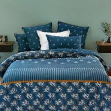 Housse De Couette Imprimee En Percale Indira La Redoute Interieurs Linge De Lit Housse De Couette Linge De Lit Couette